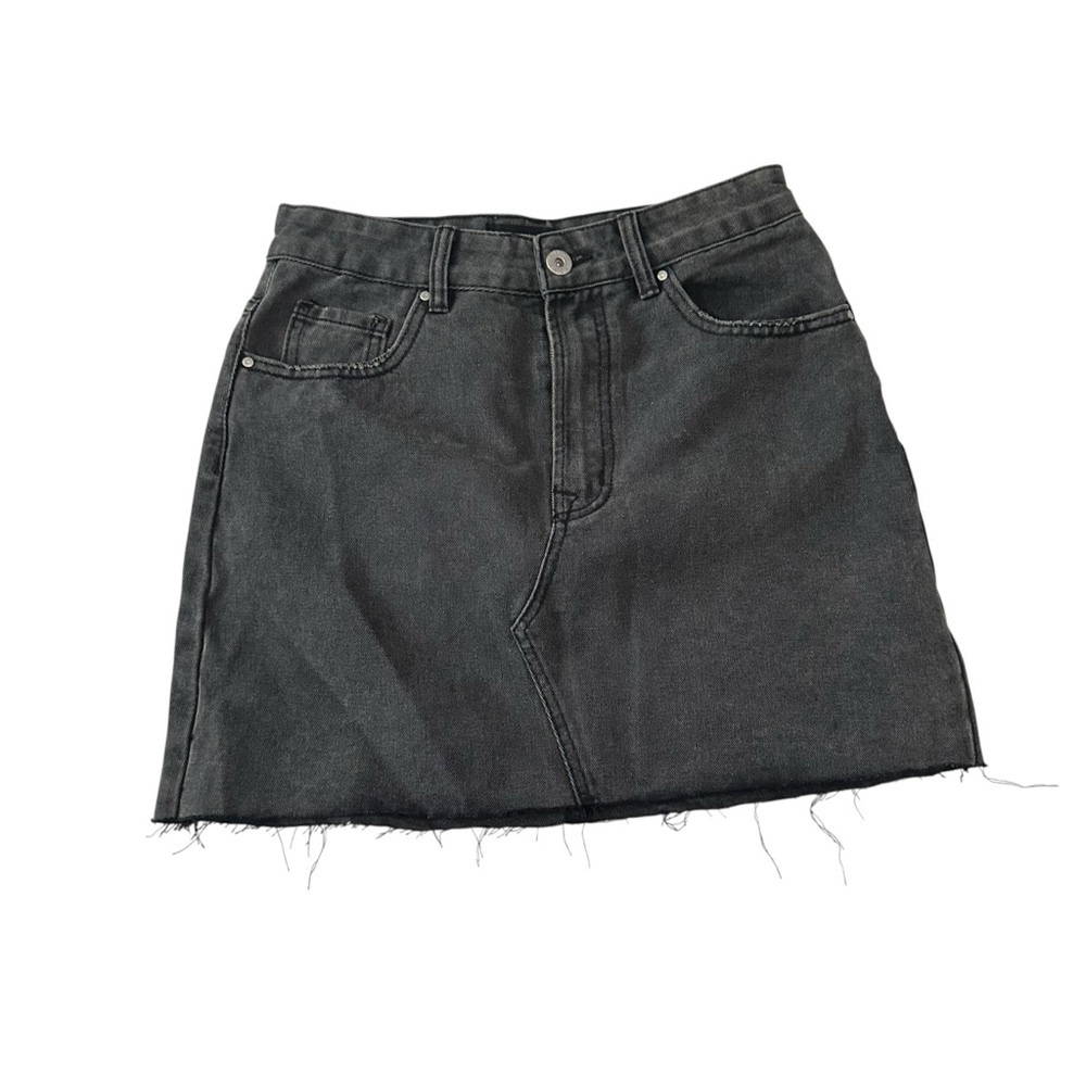 Cotton On Charcoal Mini Skirt